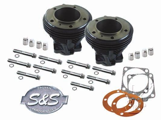 11-0063 - 80 inch Shovelhead S&S Cylinder Set by S&S Cycle