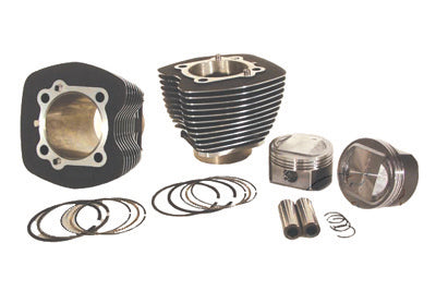 11-0074 - 95 inch Big Bore Black Cylinder Kit by Motorshop