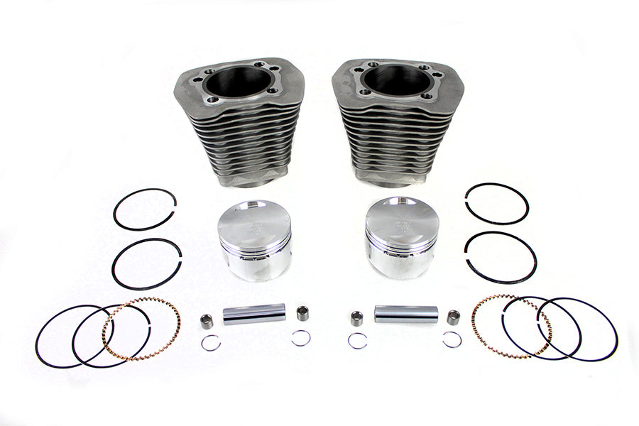 11-0094 - 88 inch Evolution Big Bore Cylinder Kit Silver by Motorshop