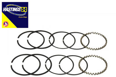 11-0101 - 900cc Piston Ring Set .010 Oversize by Hastings Rings