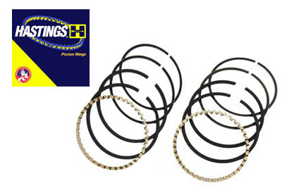 11-0185 - 80  Shovelhead Piston Ring Set Standard by Hastings Rings