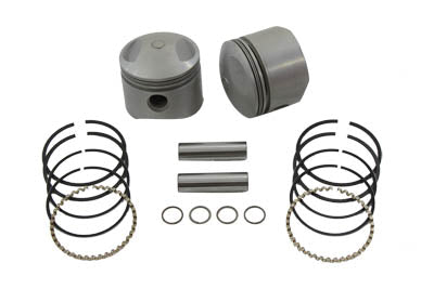 11-0228 - Replica 80 inch Overhead Valve Piston Set .020 Oversize by Motorshop