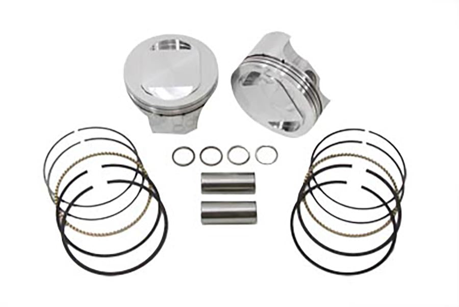 11-0287 - 107  Twin Cam Forged Piston Set by Keith Black