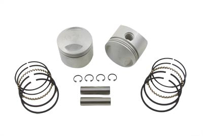 11-0317 - Standard Size 80 inch Overhead Valve Piston Set by Motorshop