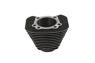 11-0335 - Replica 1200cc Black Wrinkle Finish Cylinder by Motorshop