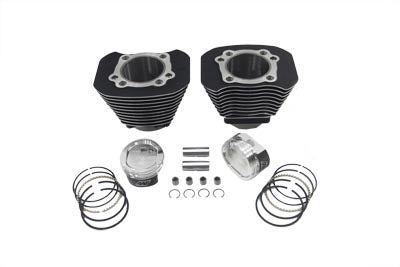 11-0347 - 1200cc Cylinder and Piston Conversion Kit Black by Motorshop