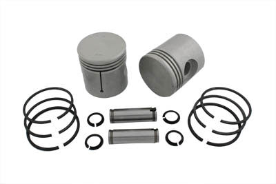 11-0402 - Piston Kit .020 Oversize by Motorshop