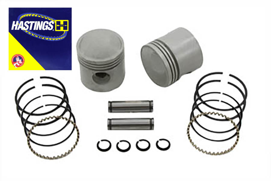 11-0428 - 3-5/16 inch Piston Set .040 Oversize by Motorshop
