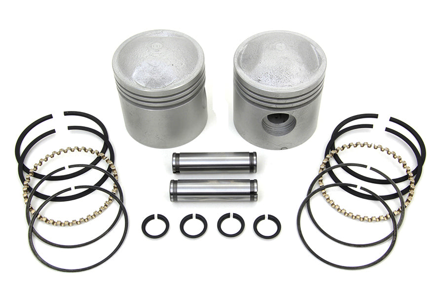 11-0848 - 3-5/16  Piston Set .030 Oversize by Motorshop