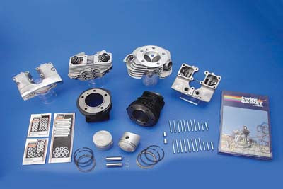 11-0860 - Polished Shovelhead Top End Kit by V-Twin