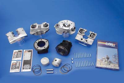 11-0863 - Chrome Shovelhead Top End Kit by V-Twin