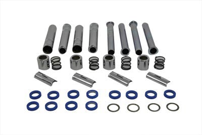 11-0903 - Knucklehead Pushrod Cover Kit Chrome by V-Twin