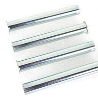 11-1072 - Replica Inner Pushrod Cover Tube Set White Zinc Plated by V-Twin