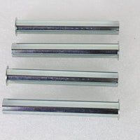 11-1072 - Replica Inner Pushrod Cover Tube Set White Zinc Plated by V-Twin