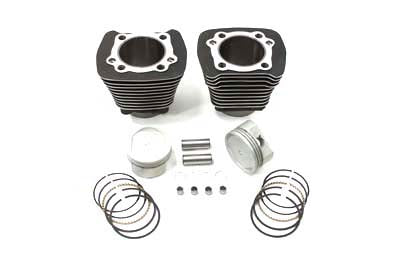 11-1105 - 883cc to 1200cc Cylinder and Piston Conversion Kit Black by Motorshop