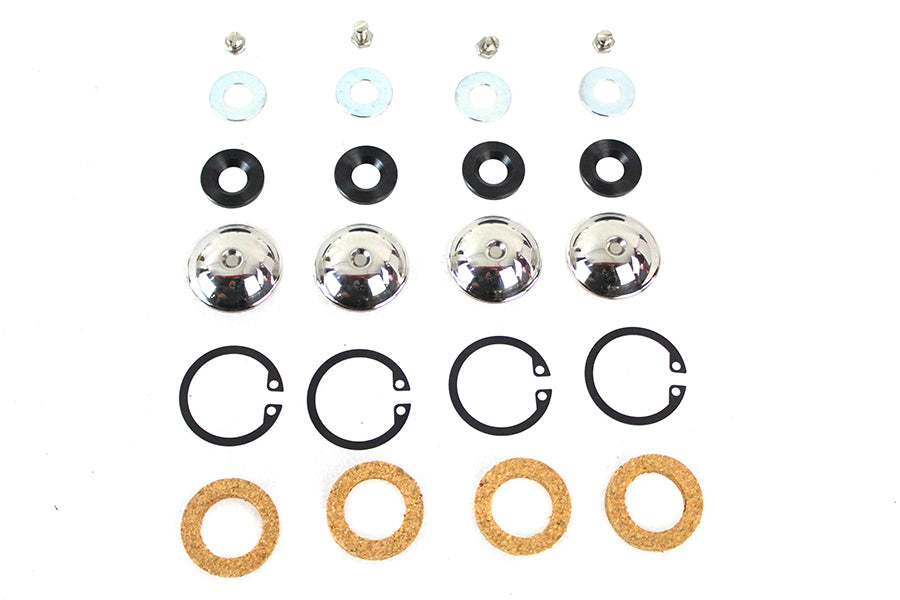 11-1199 - 1936 Knucklehead Rocker Nut Kit by V-Twin