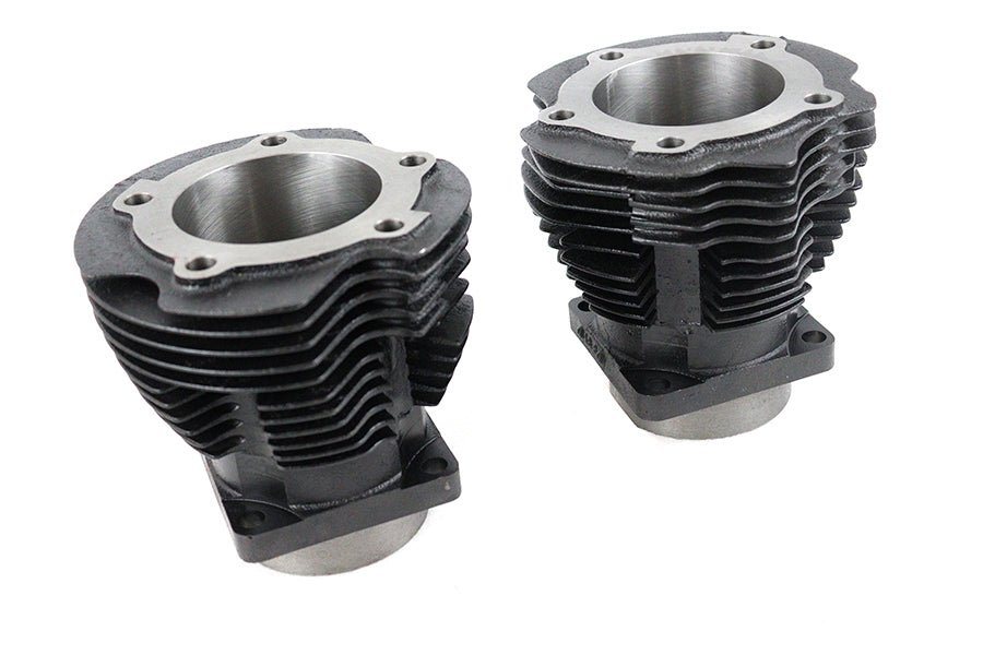 11-1267 - Replica 74  Knucklehead Cylinder Set Black by Motorshop