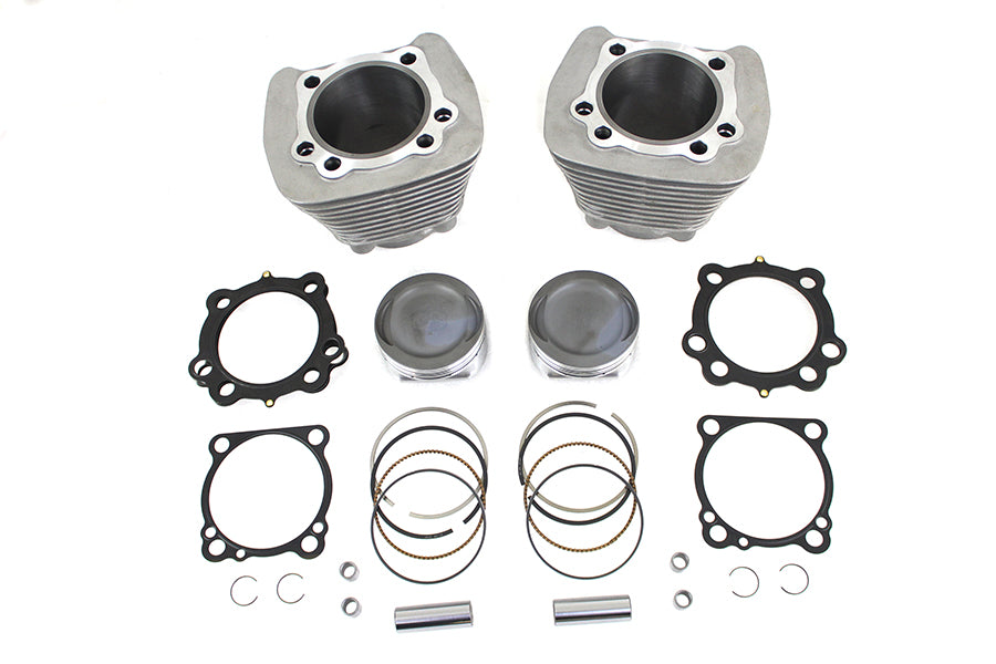 11-1270 - 1270cc Cylinder and Piston Conversion Kit Silver by V-Twin