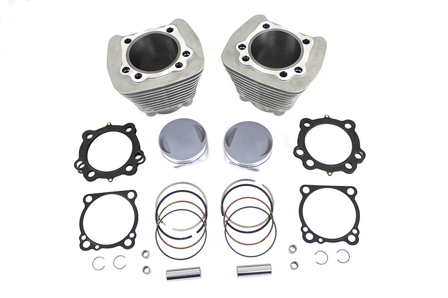 11-1273 - 1270cc Cylinder and Piston Conversion Kit Silver by V-Twin