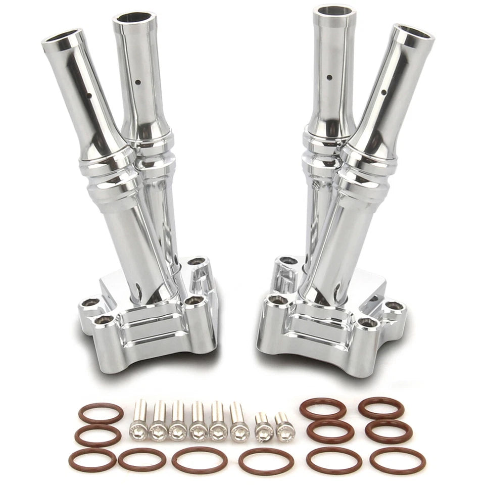 11-1277 - TC-88 Pushrod Cover Kit Chrome by V-Twin