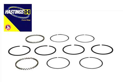 11-1384 - Hastings Moly Piston Ring Set by Hastings Rings