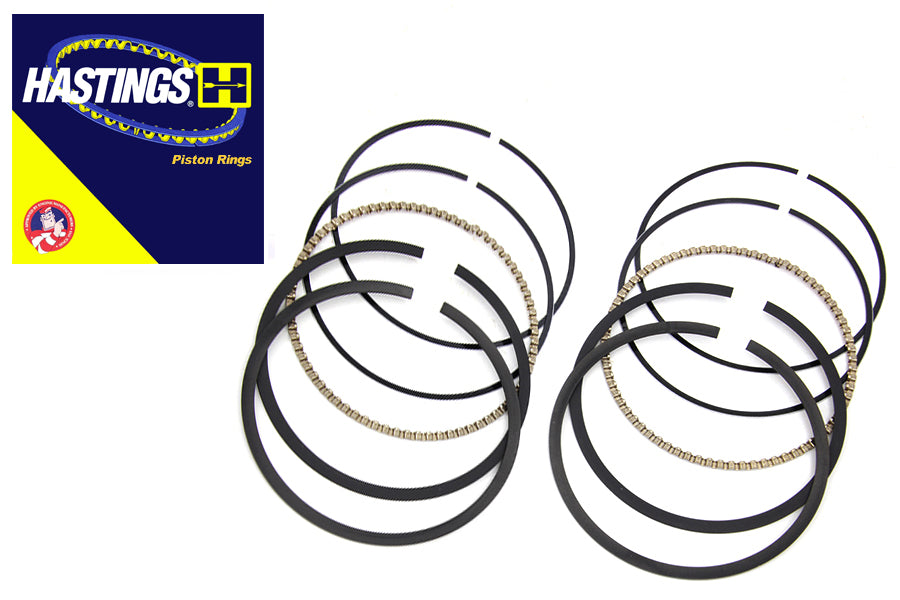 11-1414 - 1690cc Piston Ring Set .005 Oversize by Hastings Rings