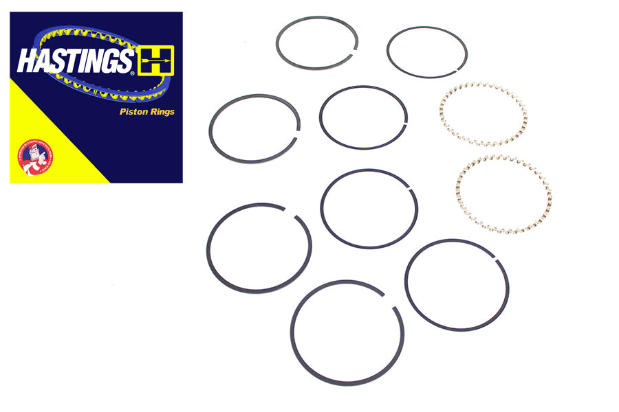 11-1425 - 74  Moly Pistion Ring Set .005 by Hastings Rings