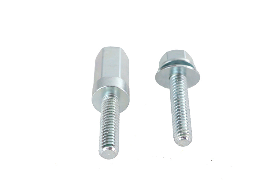11-1650 - M8 Lower Rocker Cover Screw Standard Set Zinc Plated by V-Twin