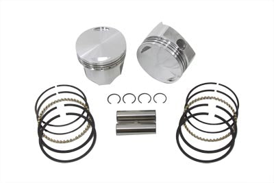 11-1709 - 3-5/8 inch Piston Set Standard Size by Motorshop