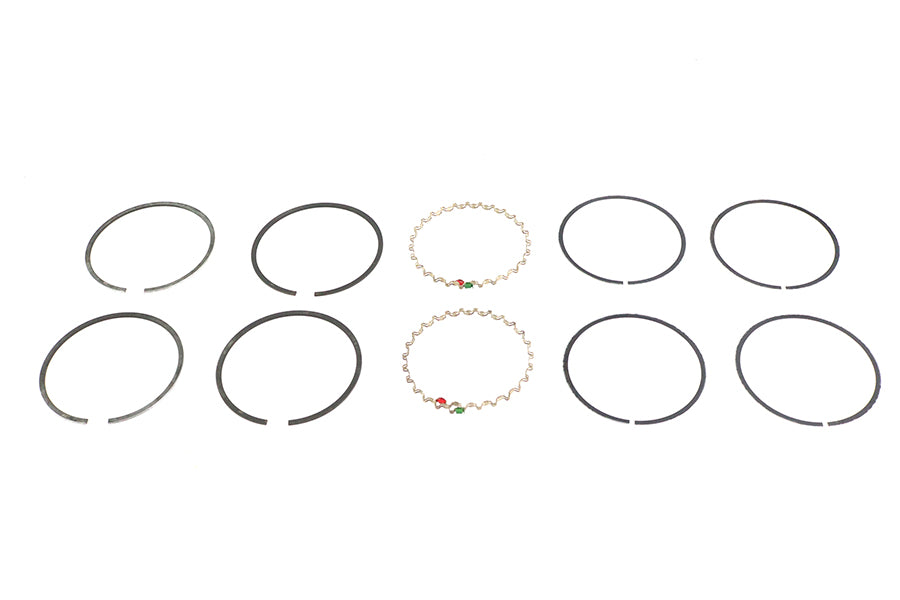 11-1780 - 80 inch Shovelhead Piston Ring Set .040 Oversize by Rowe