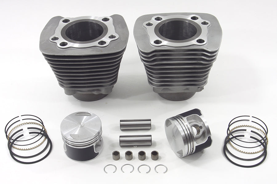 11-2608 - Replica 883cc Cylinder and Piston Kit Silver by Motorshop