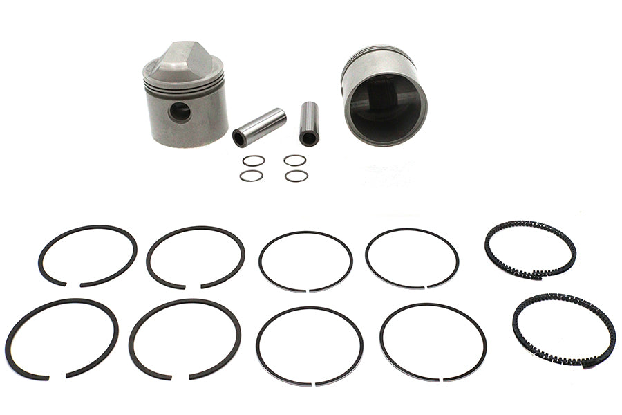 11-2720 - Replica 1000cc 3-3/16 inch Piston Set .060 Oversize by Motorshop