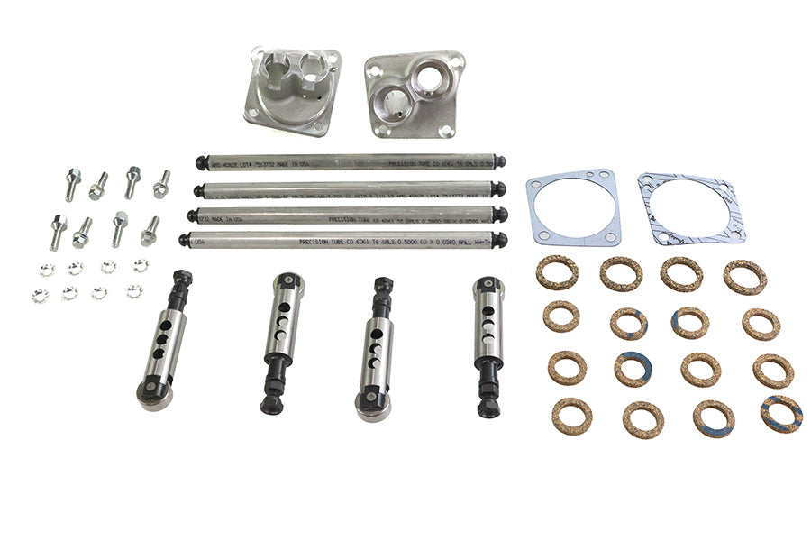 Solid Panhead Tappet and Pushrod Kit