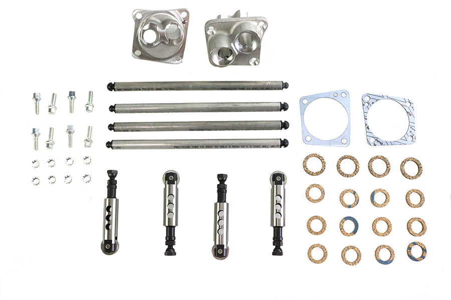 Solid Panhead Tappet and Pushrod Kit