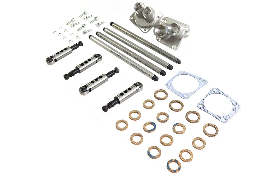 Solid Panhead Tappet and Pushrod Kit