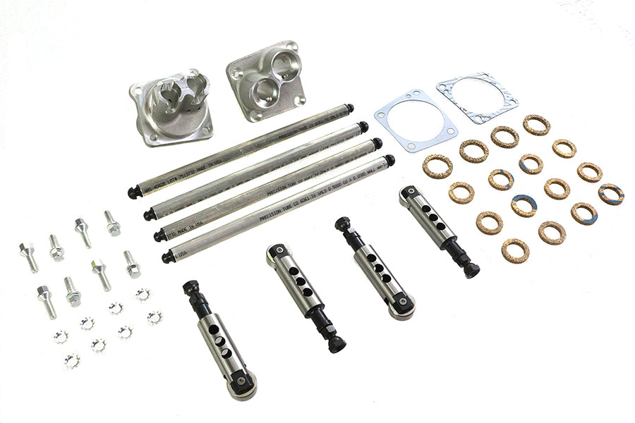 Solid Panhead Tappet and Pushrod Kit