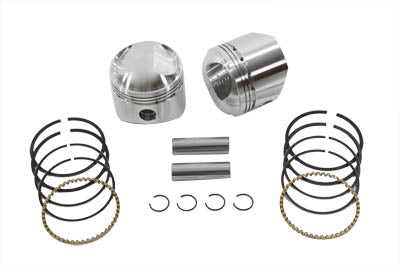 11-9725 - 74  FL-FLH Piston Set Standard by Wiseco