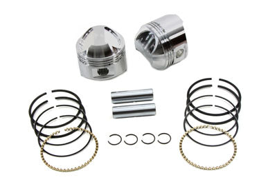 11-9739 - 80 inch Shovelhead Piston Set .010 Oversize by Wiseco