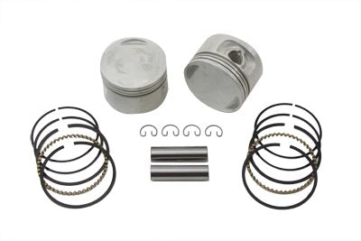 11-9849 - Replica 1200cc Piston Set .005 Oversize by Motorshop