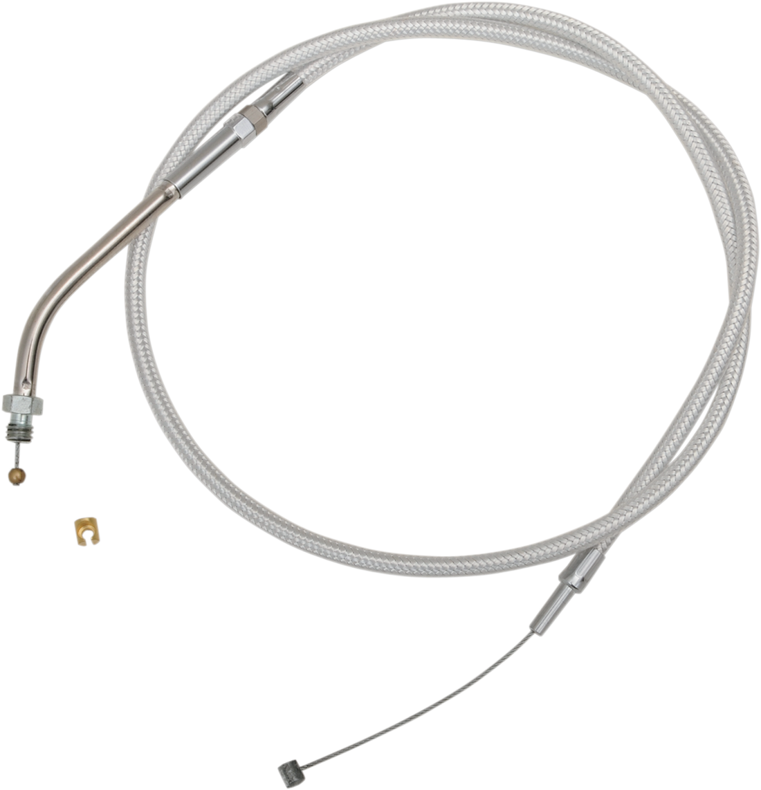 MAGNUM SHIELDING Sterling Chromite II® Braided Throttle Cable for Harley-Davidson - 32-1/2" 3301