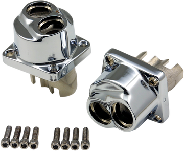 DRAG SPECIALTIES Lifter Blocks - Chrome - Evolution/Big Twin 26533-BOX