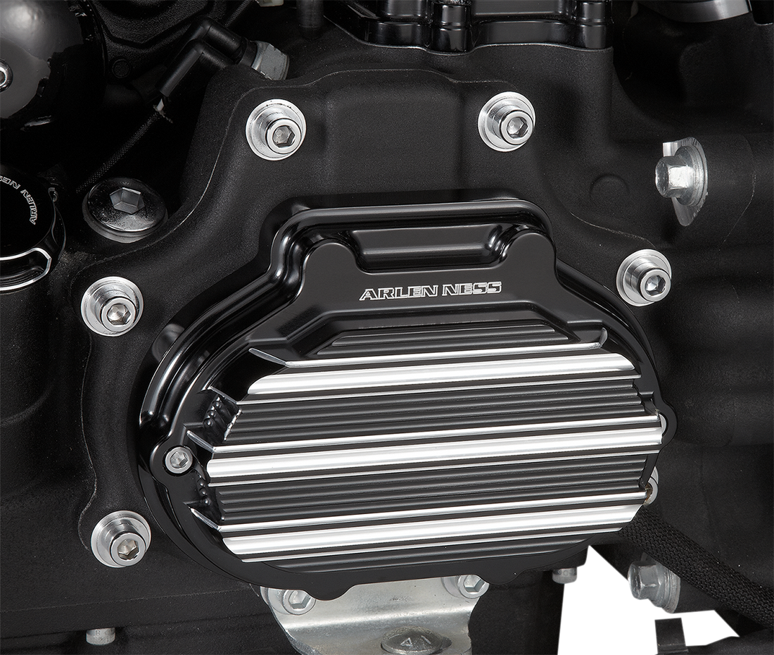 1105-0110 - ARLEN NESS Transmission Cover - Black 03-823