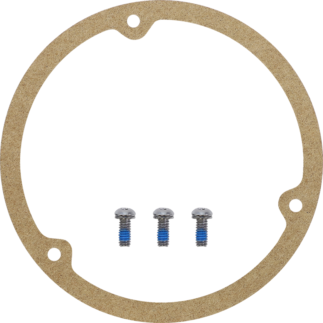 1107-0156 - DRAG SPECIALTIES Live to Ride Derby Cover - 3 Hole - Gold 33-0010DA