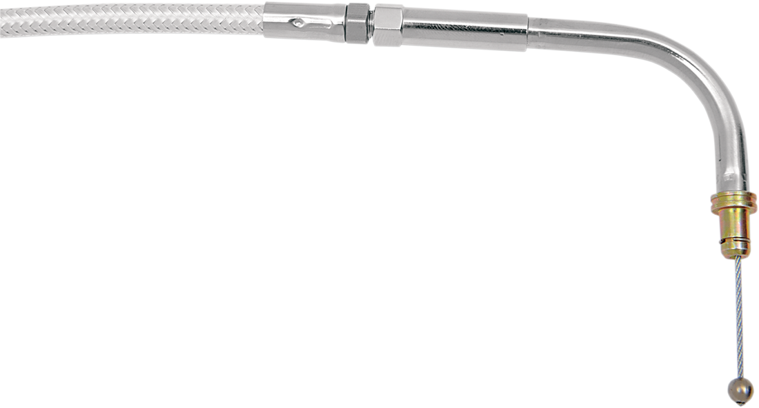 MAGNUM SHIELDING Sterling Chromite II® Braided Idle Cable for Harley-Davidson - 38" 3406