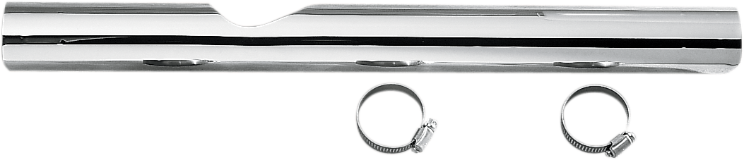 DRAG SPECIALTIES Right-Side Chrome Heat Shield 72860