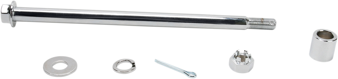 DRAG SPECIALTIES Axle Kit - Rear - Chrome - '82-'94 FXR 16-0298-BC520