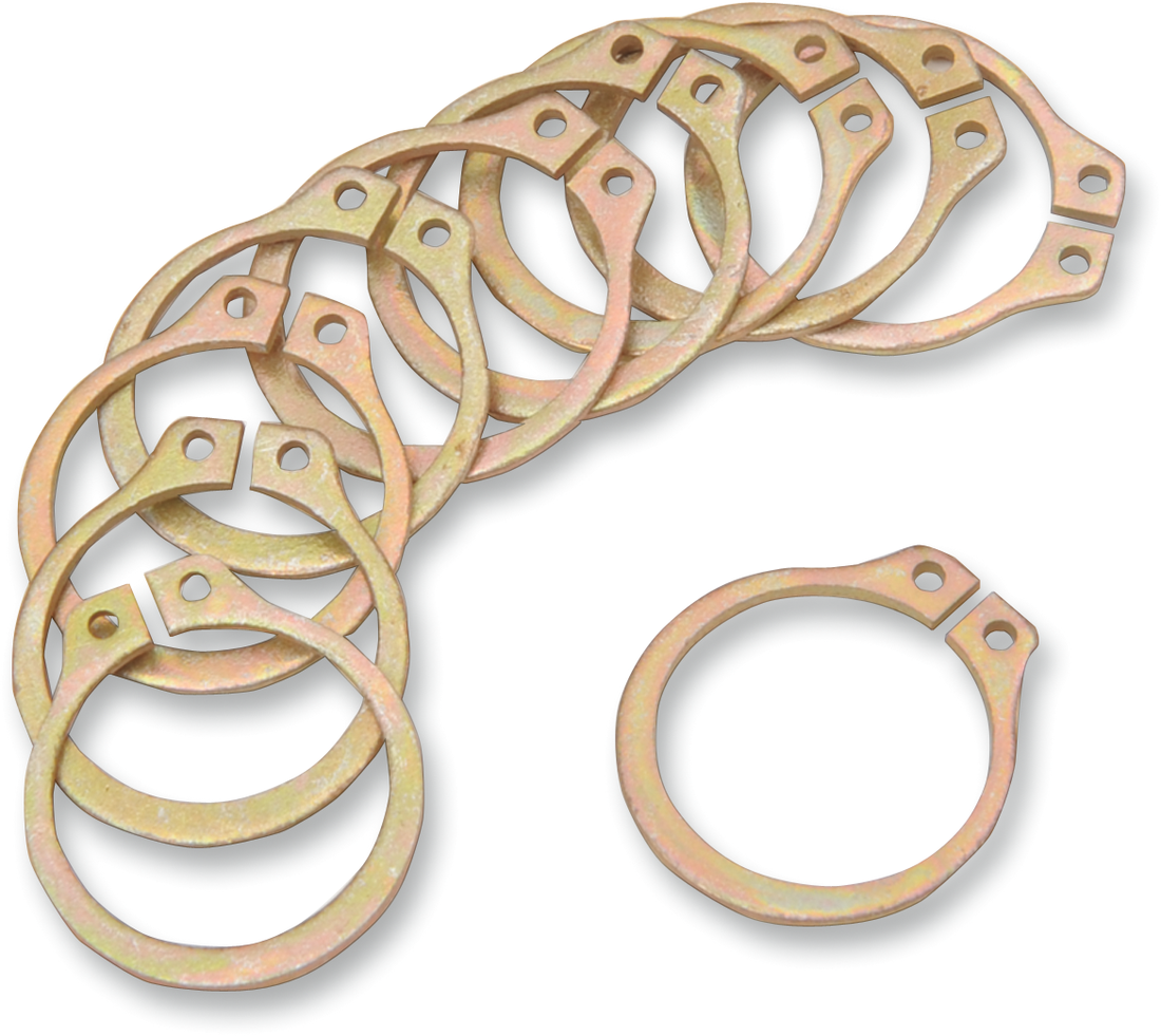 1132-0284 - EASTERN MOTORCYCLE PARTS Retaining Rings - Clutch Bearing A-37905-90