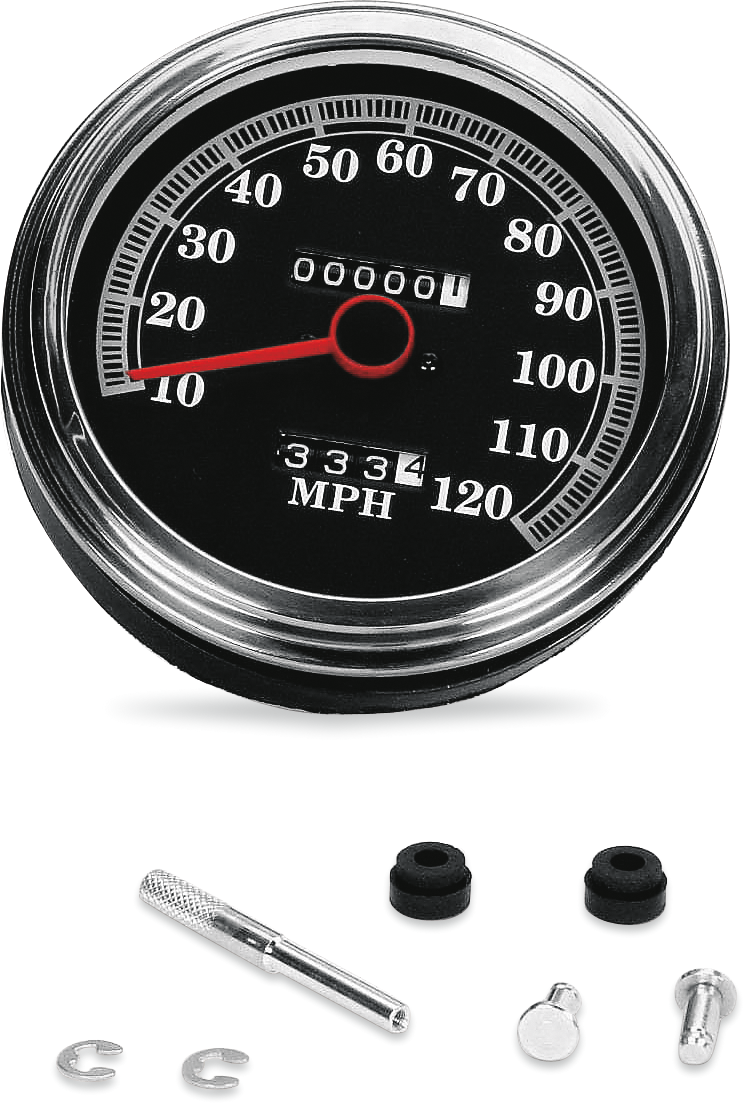 DRAG SPECIALTIES FL-Style 2240:60 Speedometer - '89-'95 Face 72423M