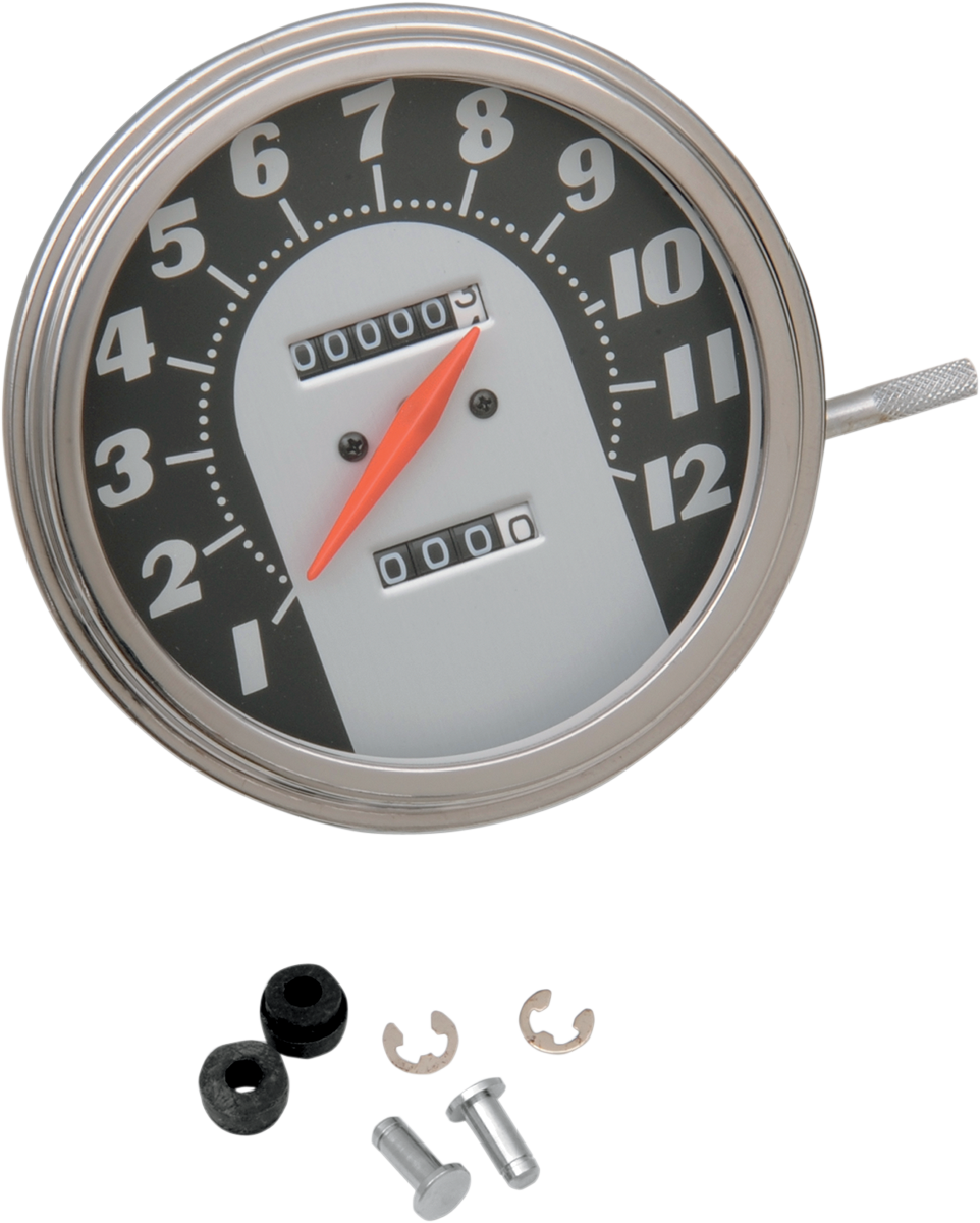 DRAG SPECIALTIES FL-Style 2240:60 Speedometer - '62-'67 Face 72397M