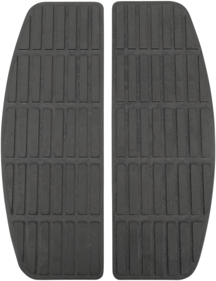 DRAG SPECIALTIES Replacement Rubber Rectangle 17-0414R-PBLAB2